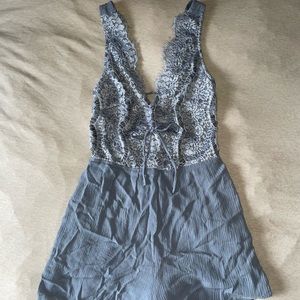 Lace romper